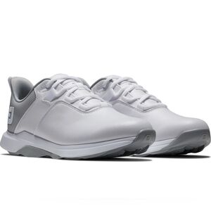 FootJoy Womens ProLite Golf Shoes - White/Gray